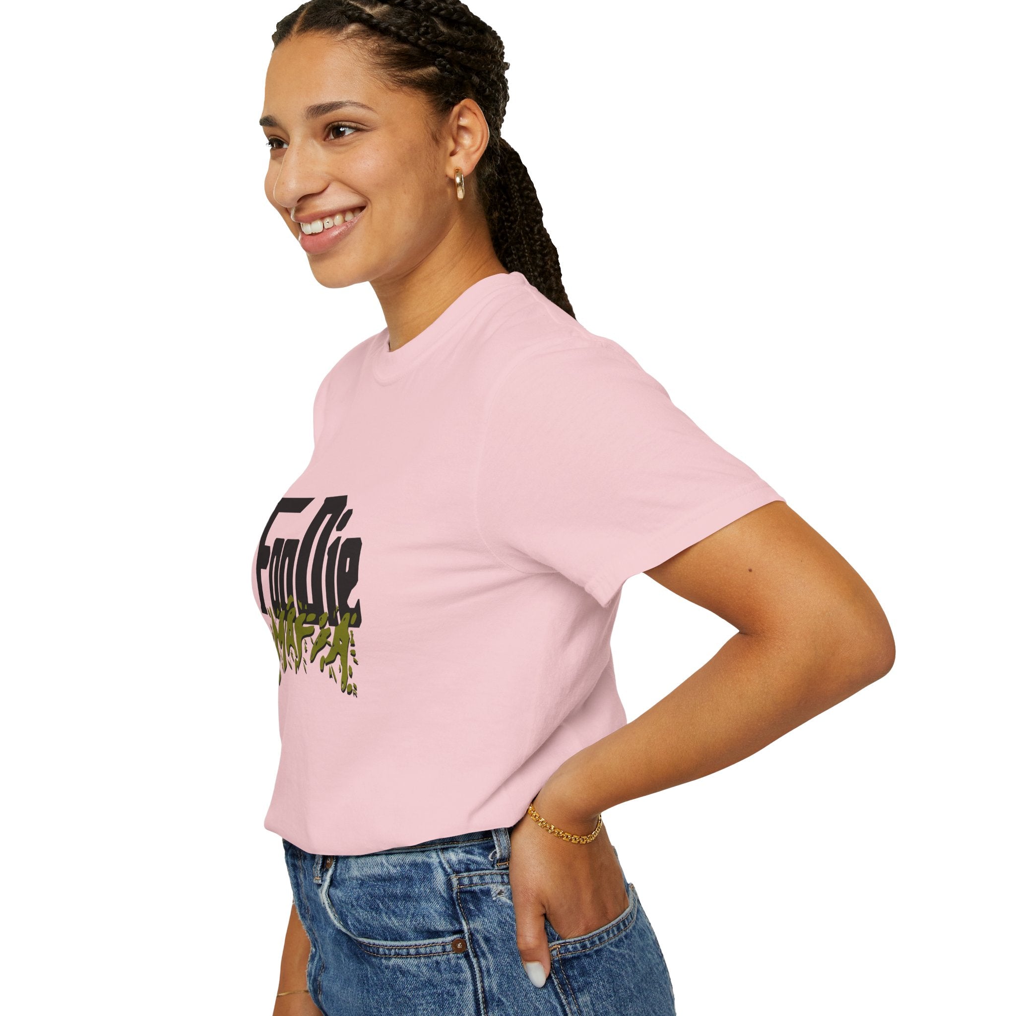L.O.E.F Foodie Mafia Tee Shirt (Olive Green)