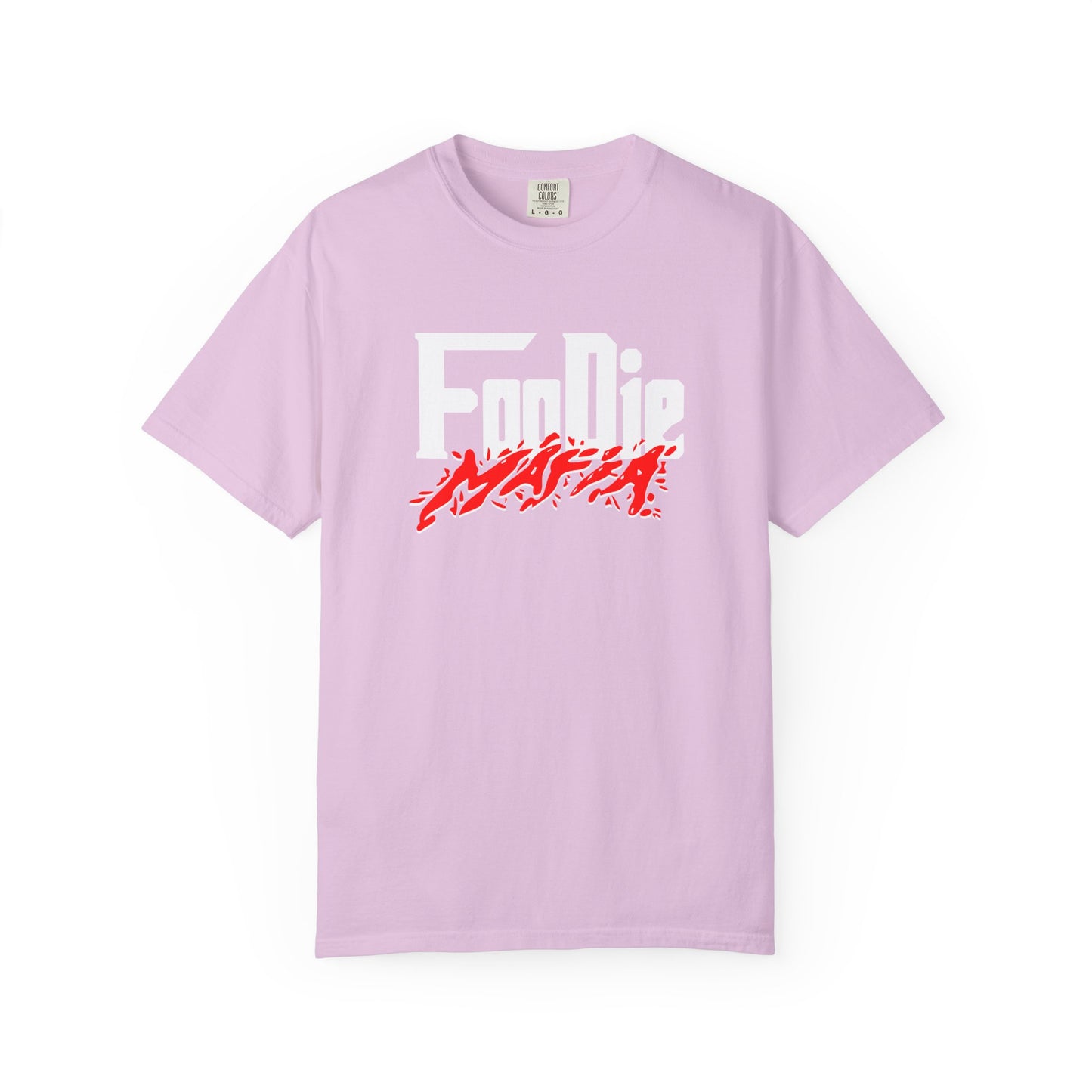 L.O.E.F Foodie Mafia Unisex Tee Shirt  (Red)