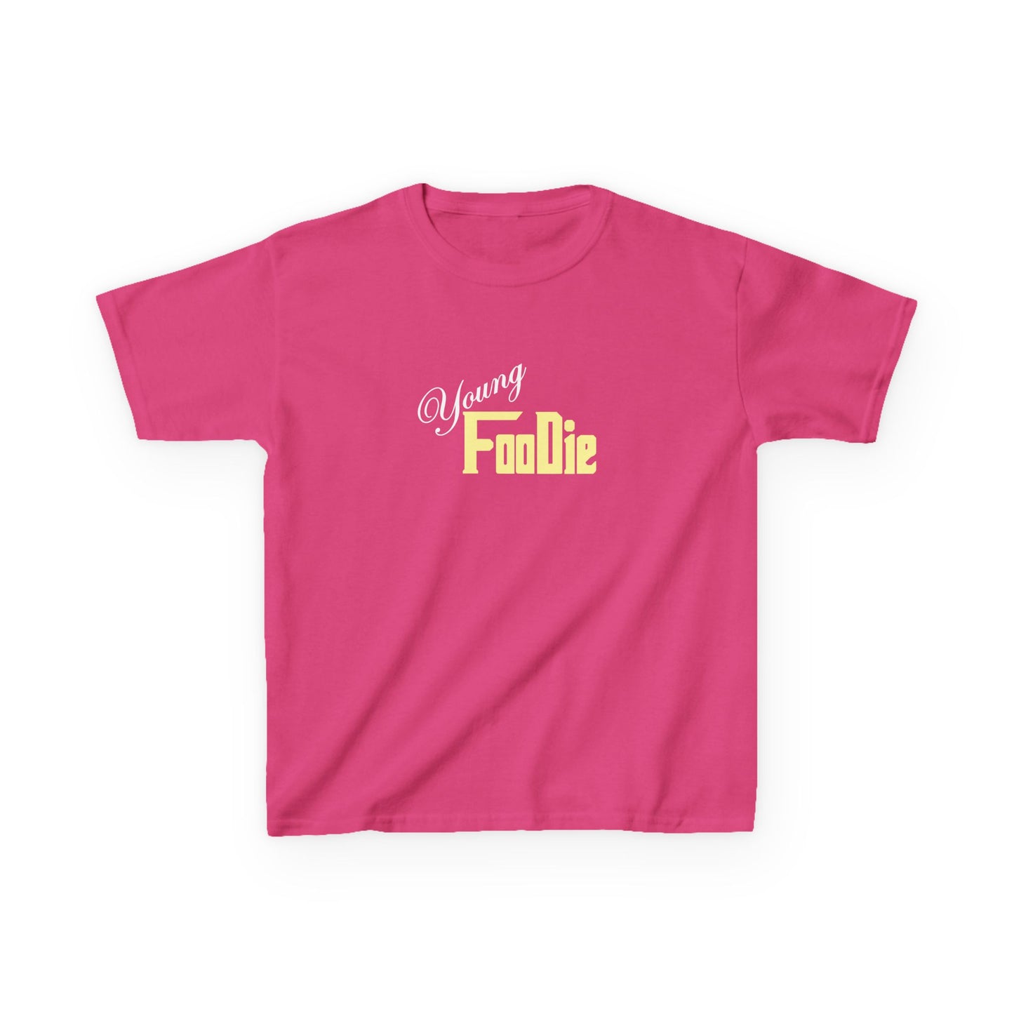 L.O.E.F White Young Foodie Youth Tee Shirt