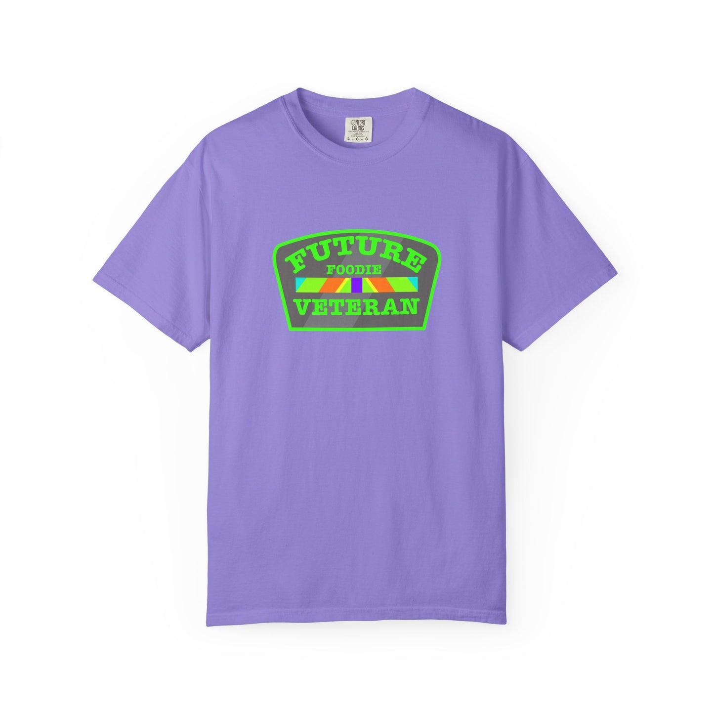 L.O.E.F Future Foodie Veteran Tee Shirt  (Neon Green)