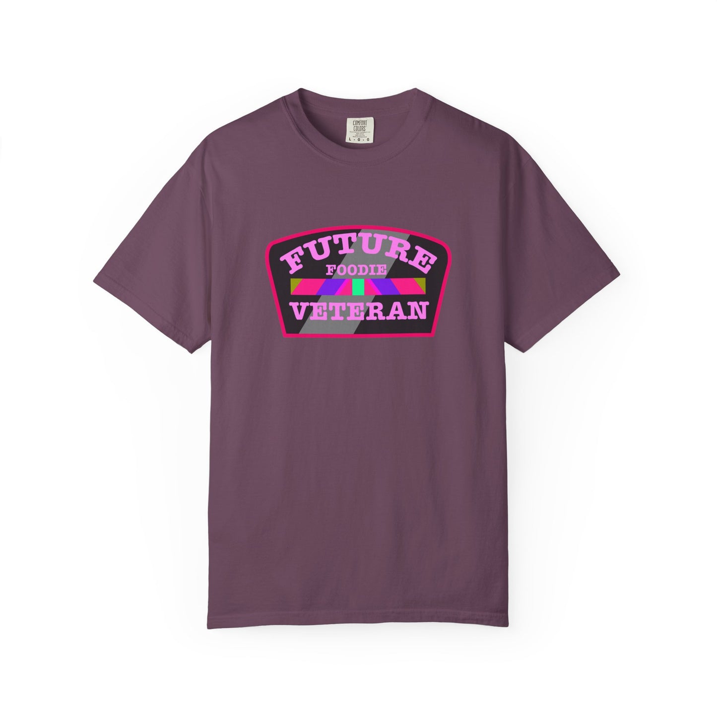 L.O.E.F Future Foodie Veteran Unisex Tee Shirt (Pink)