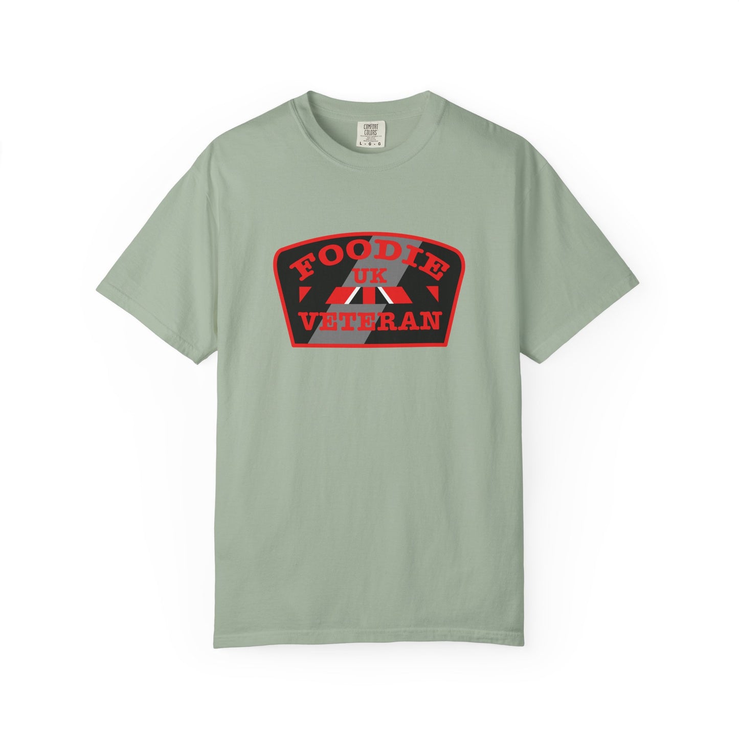 L.O.E.F Foodie Veteran UK Unisex Tee Shirt (Red)