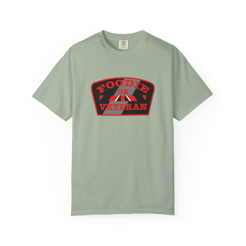 L.O.E.F Foodie Veteran UK Unisex Tee Shirt (Red)