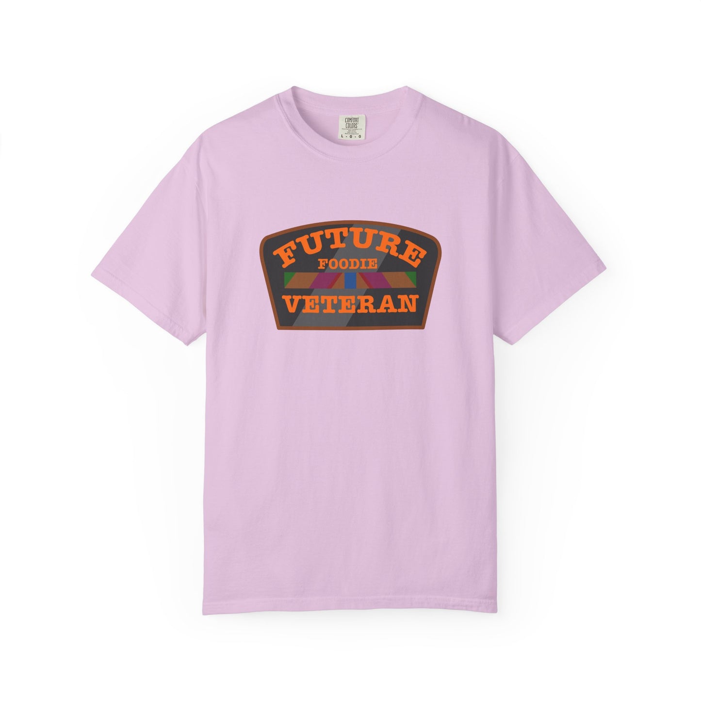 L.O.E.F Future Foodie Veteran Unisex Tee Shirt (Orange)