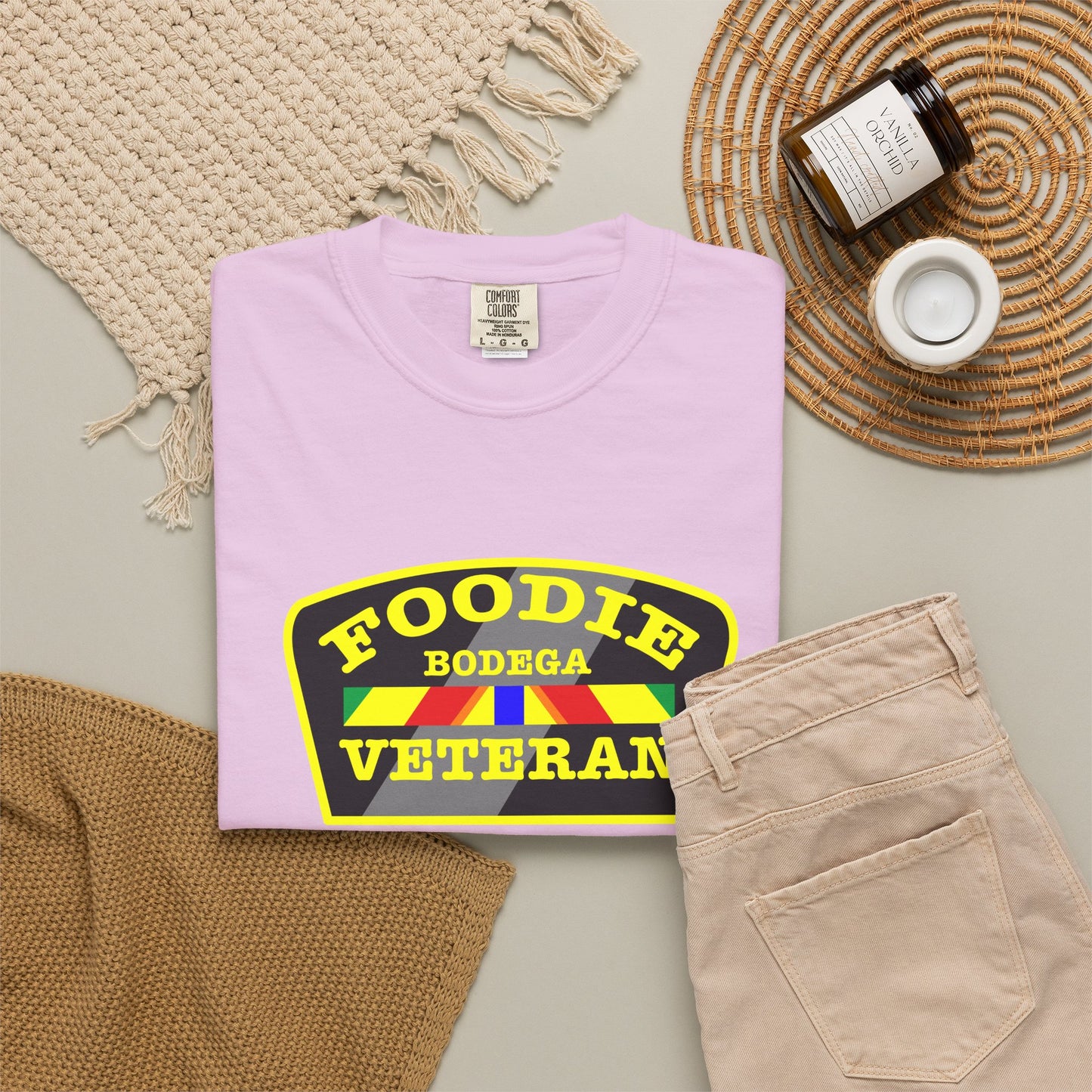 L.O.E.F Foodie Veteran BODEGA Unisex Tee Shirt