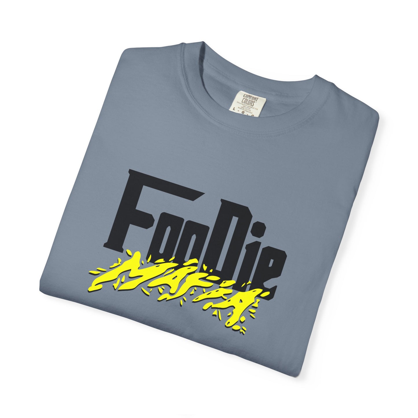 L.O.E.F Foodie Mafia Unisex Tee Shirt (Bright Yellow)