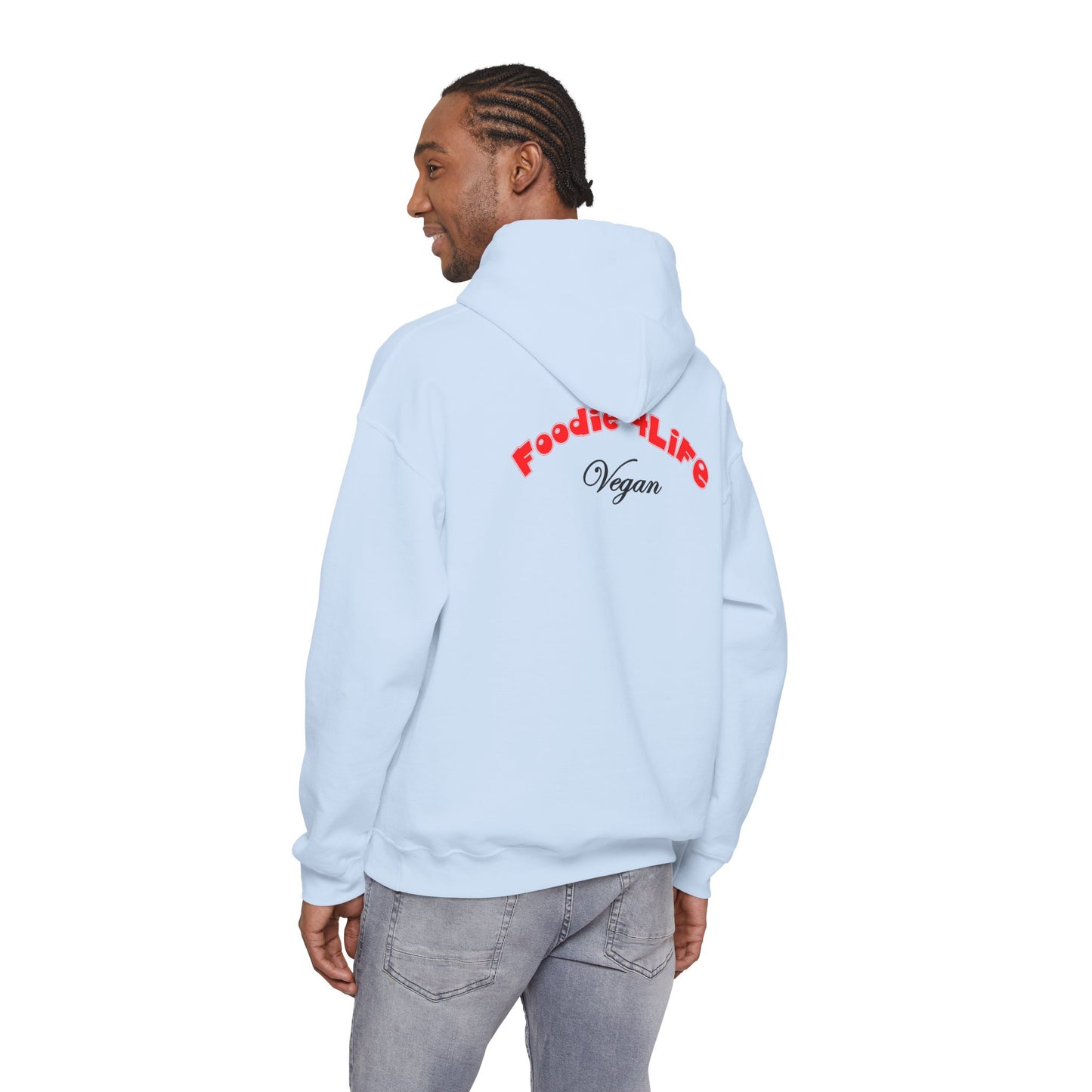 L.O.E.F Foodie 4Life Vegan Hoodie (Fiery Red)
