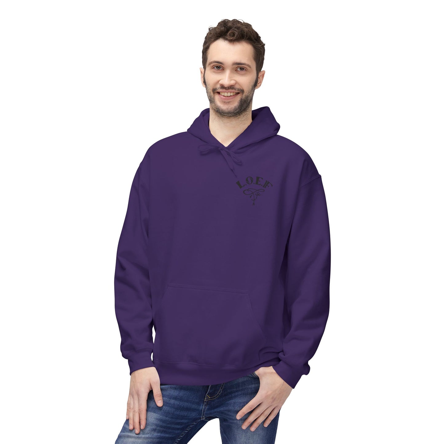 L.O.E.F Bacon Egg n Cheese Mafia Unisex Hoodie