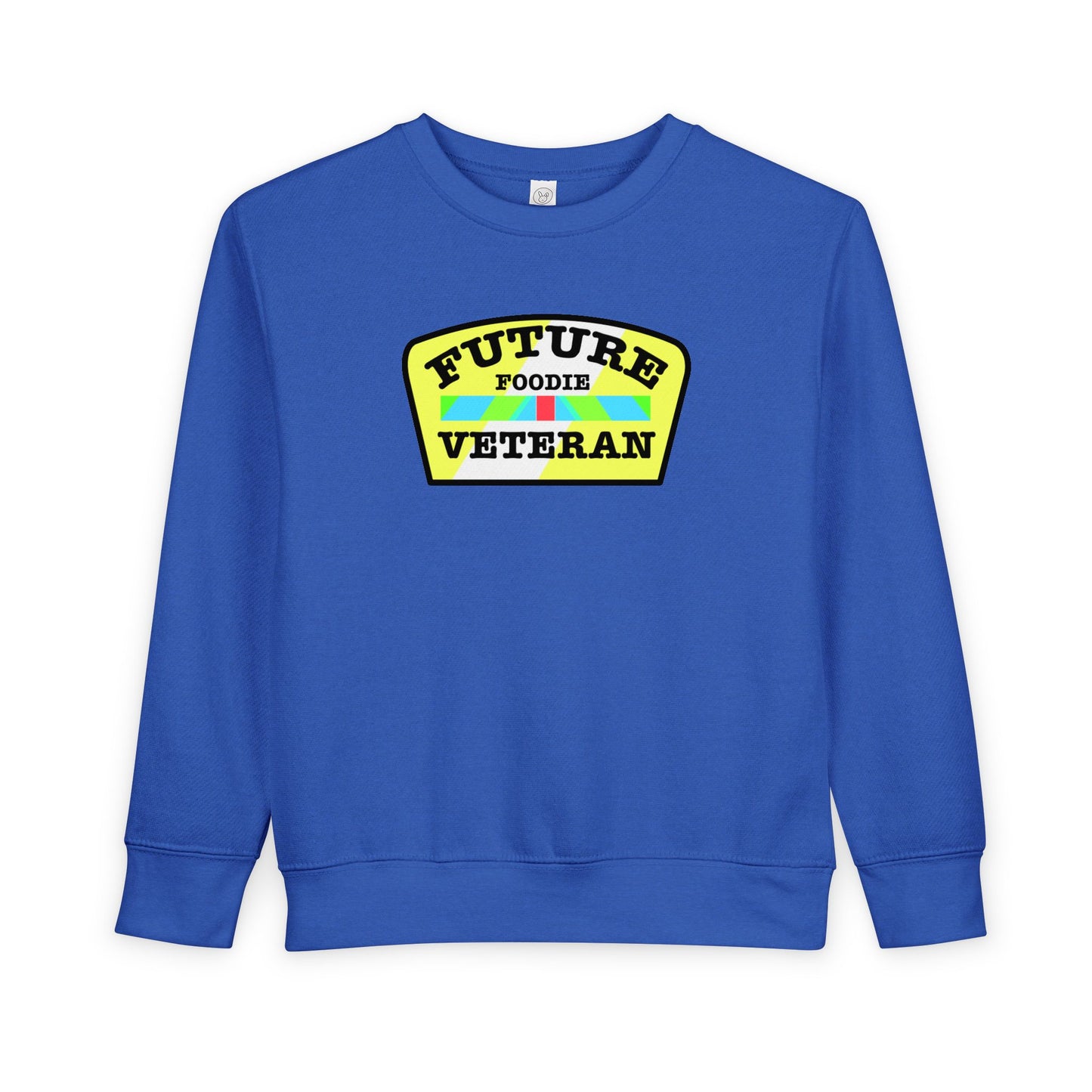 L.O.E.F Future Foodie Veteran Baby Sweatshirt (Yellow and Black)
