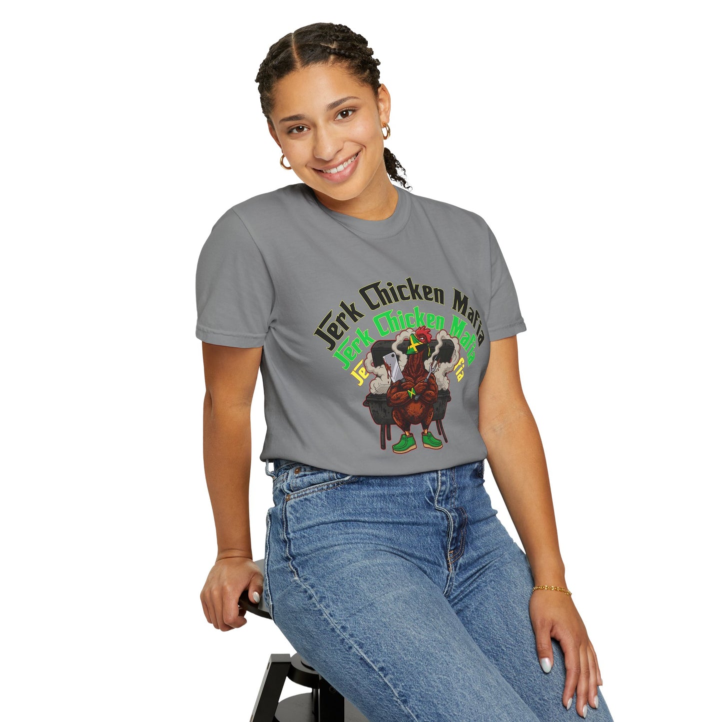 L.O.E.F Jerk Chicken Mafia Unisex Tee Shirt
