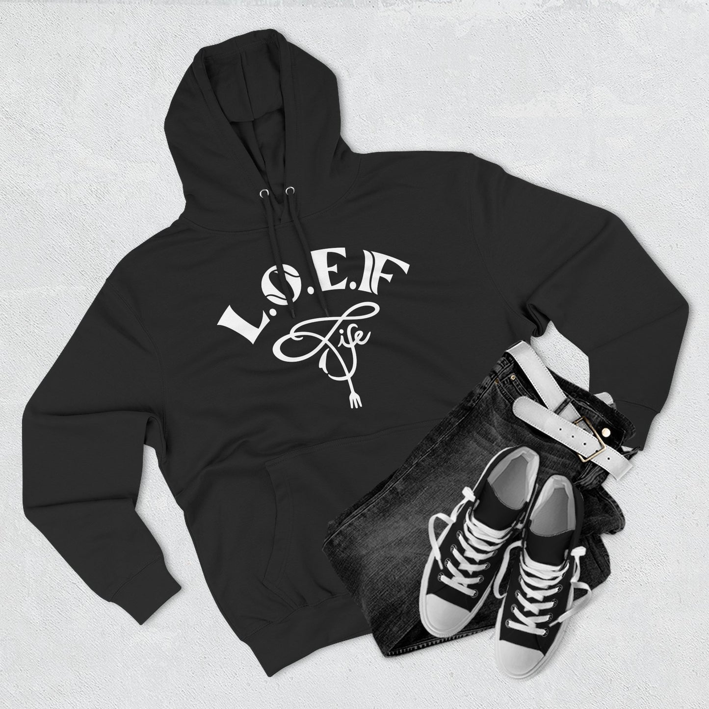 L.O.E.F Jerk Chicken Mafia Hoodie