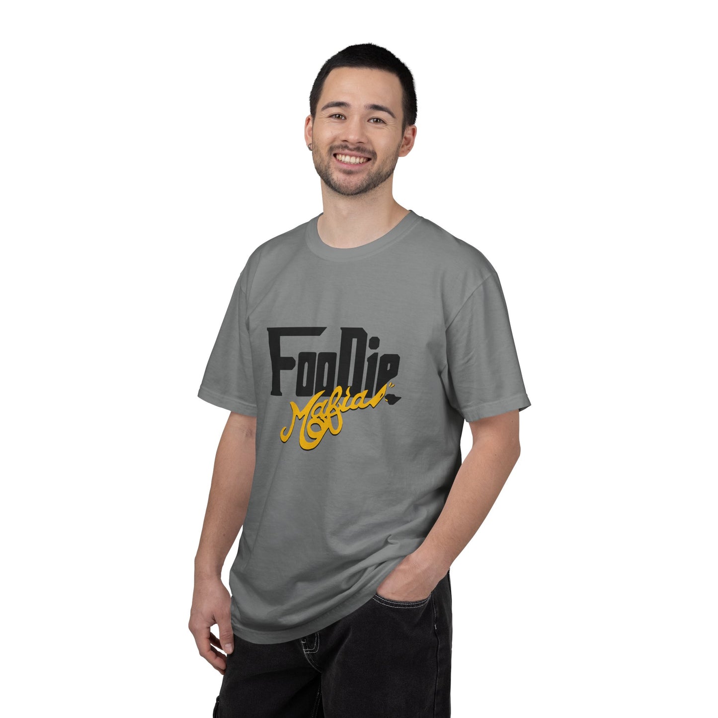 L.O.E.F Foodie Mafia Unisex Tee Shirt (Yellow)