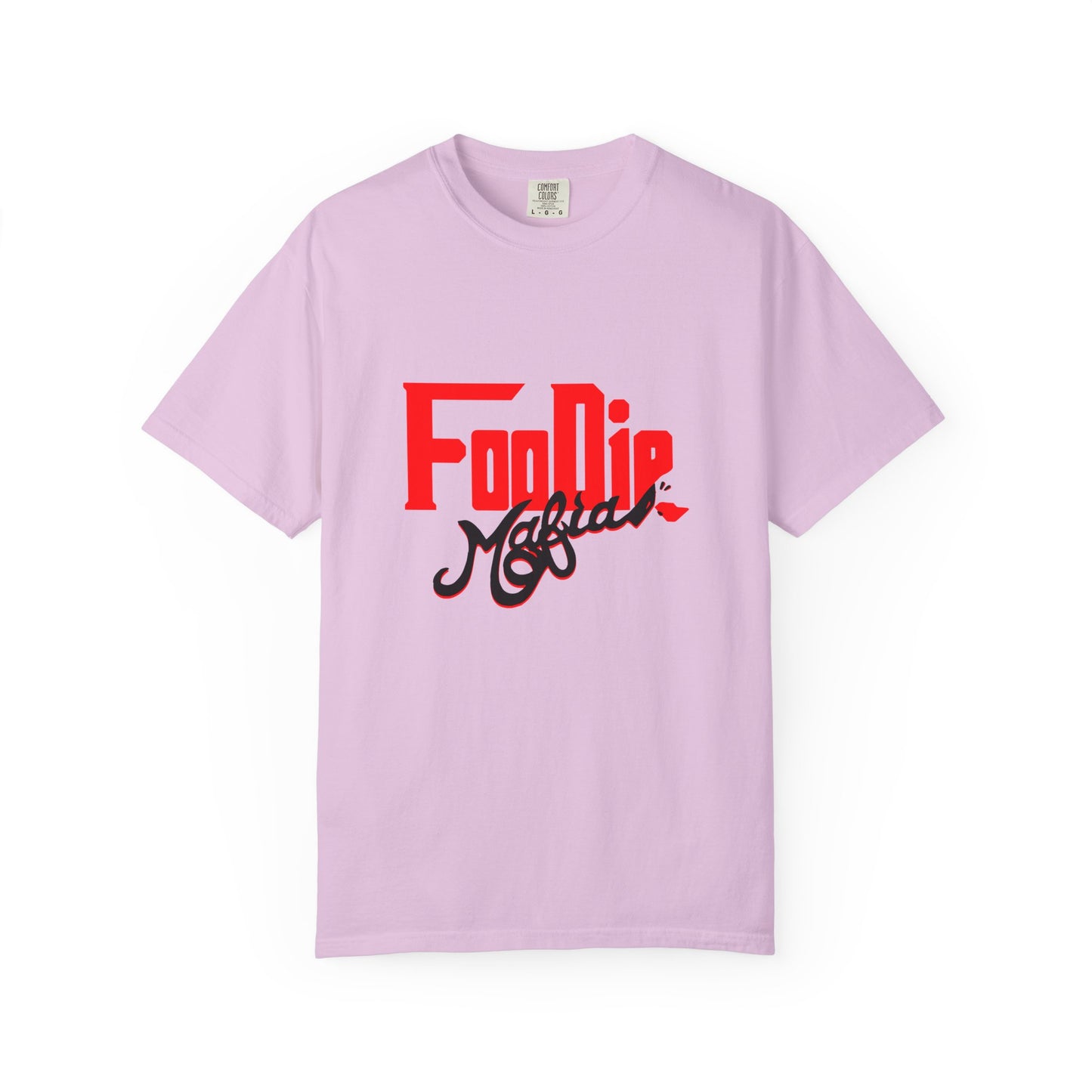 L.O.E.F Red Foodie Mafia Unisex Tee shirt (Black)