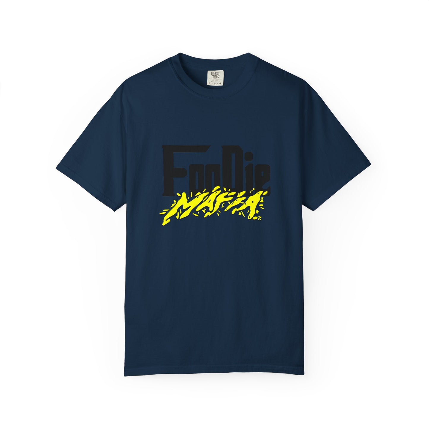 L.O.E.F Foodie Mafia Unisex Tee Shirt (Bright Yellow)