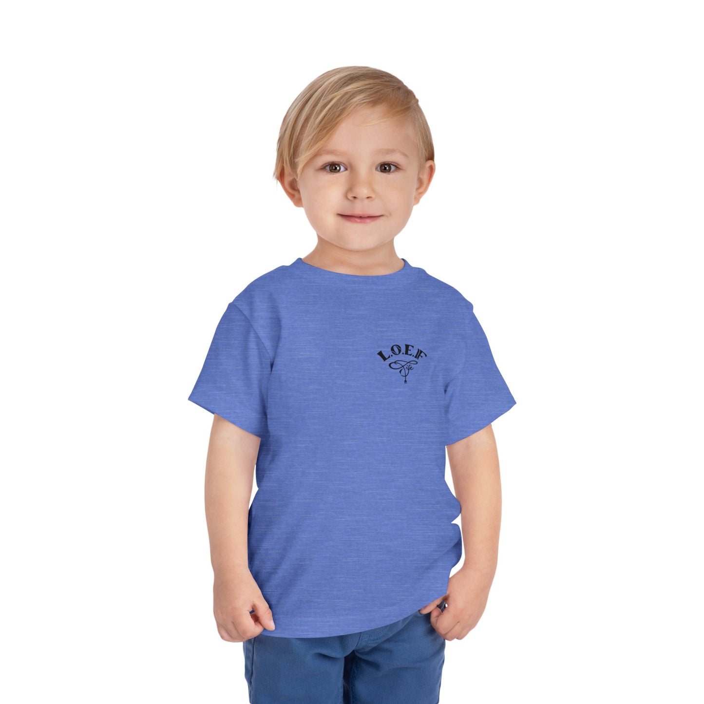 L.O.E.F Foodie 4Life Baby Short Sleeve Tee Shirt (Black)