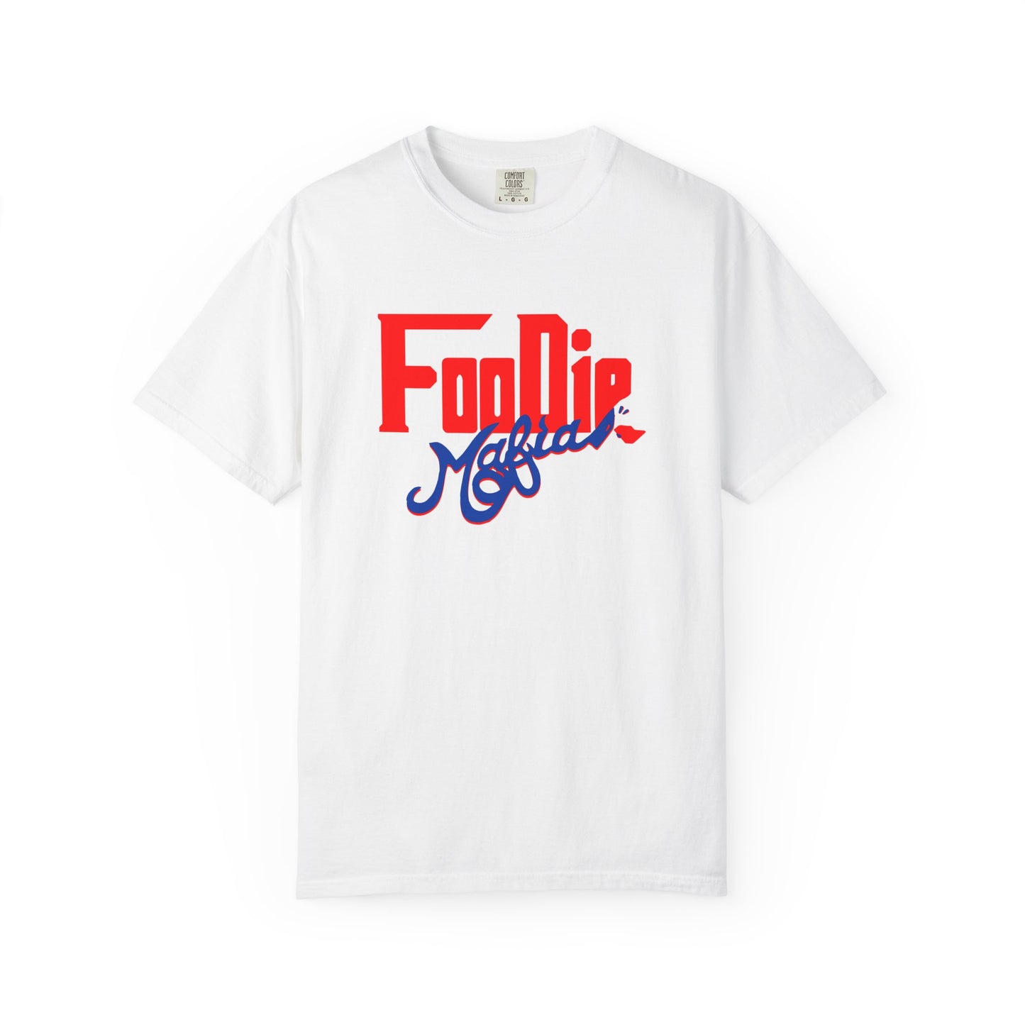 L.O.E.F Red Foodie Mafia Unisex Tee shirt (Cobalt Blue)