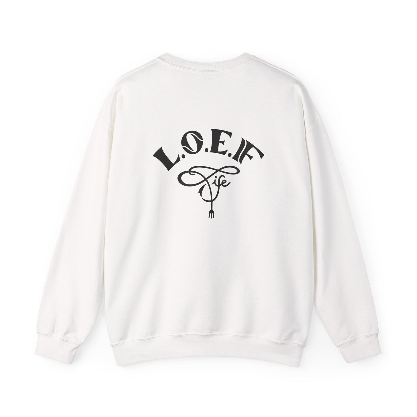 L.O.E.F Foodie 4Life Certified Sweatshirt (Dark Blue)