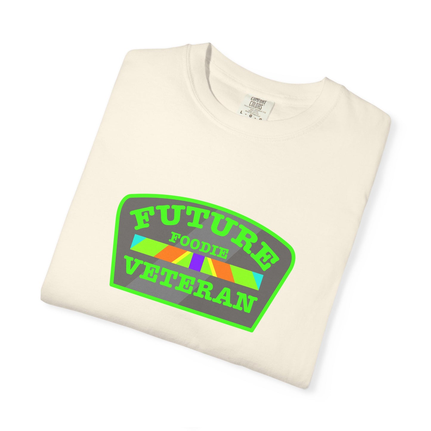 L.O.E.F Future Foodie Veteran Tee Shirt  (Neon Green)