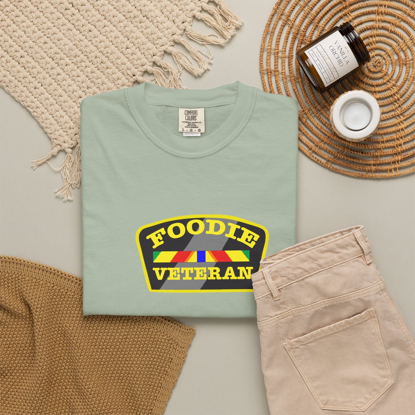 L.O.E.F Foodie Veteran Tee Shirt