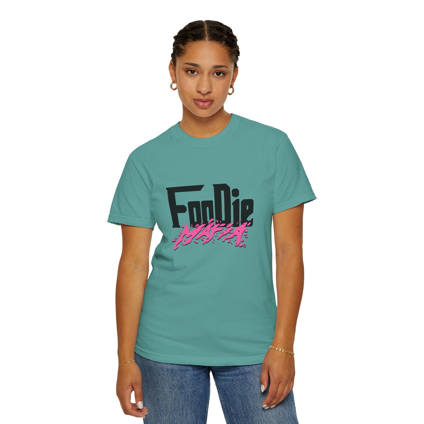 L.O.E.F Foodie Mafia Tee Shirt (Hot Pink)