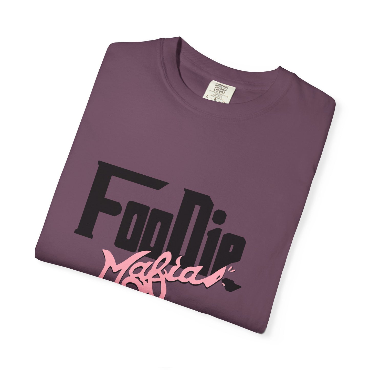L.O.E.F Foodie Mafia Unisex Tee shirt (Soft Pink)