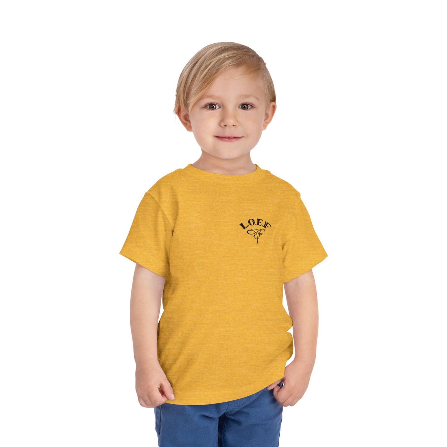L.O.E.F Foodie 4Life Baby Short Sleeve Tee Shirt (Black)