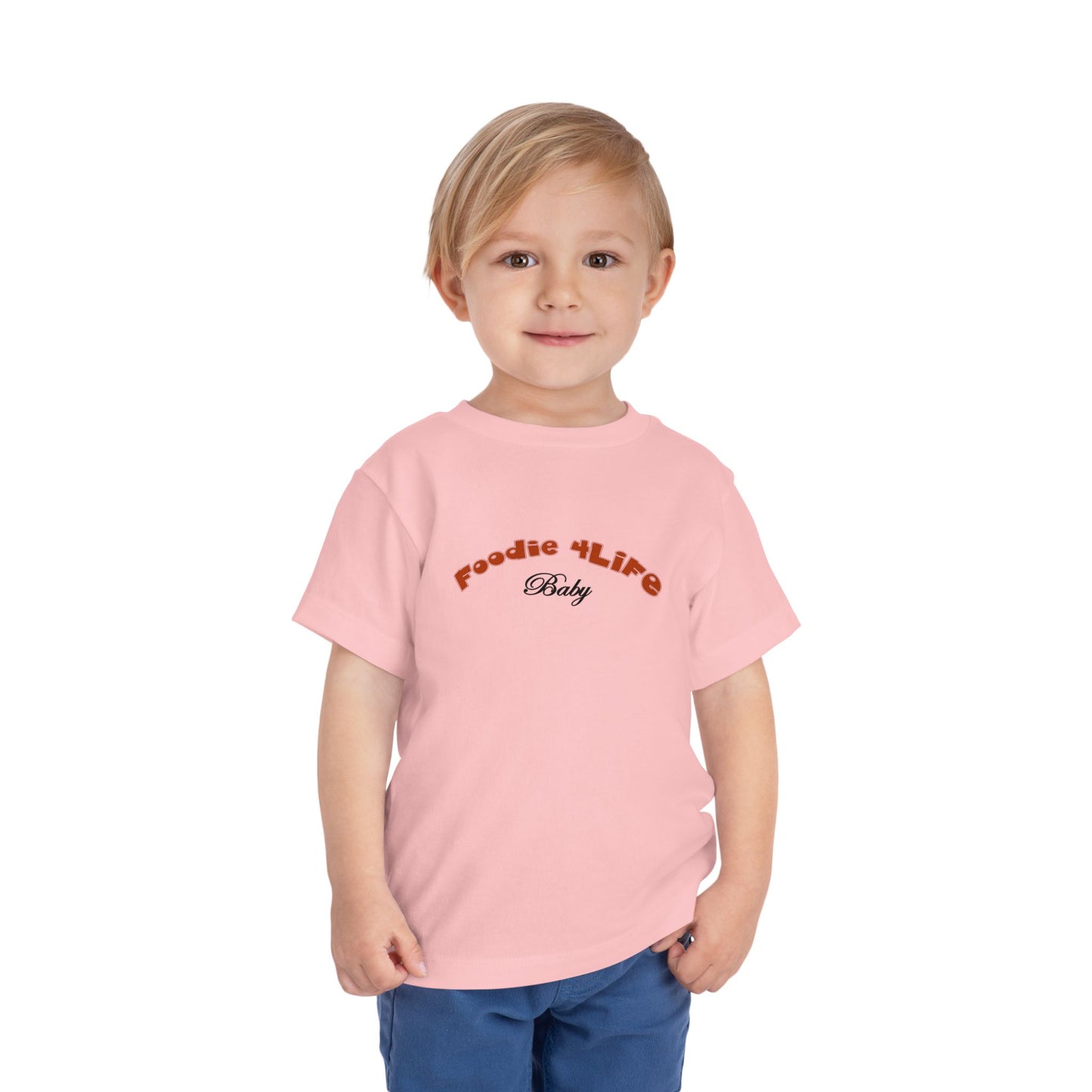 L.O.E.F Foodie 4Life Baby Tee Shirt  (Rust)