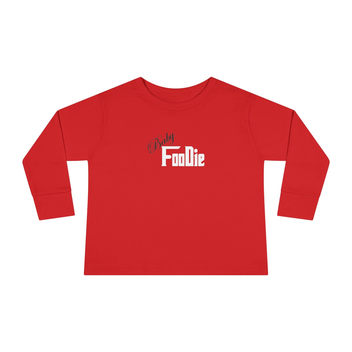 L.O.E.F Future Foodie Toddler Long Sleeve Tee (White)