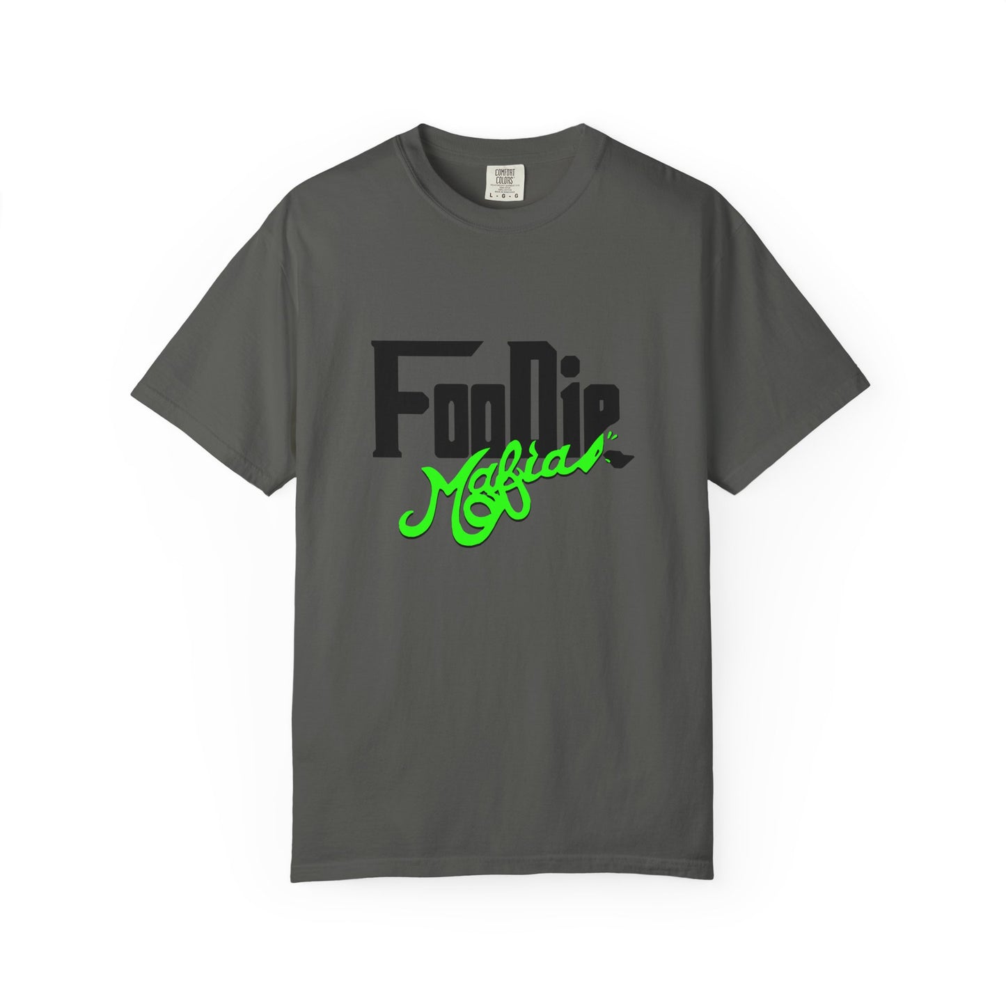 L.O.E.F Foodie Mafia Unisex Tee Shirt (Neon Green)