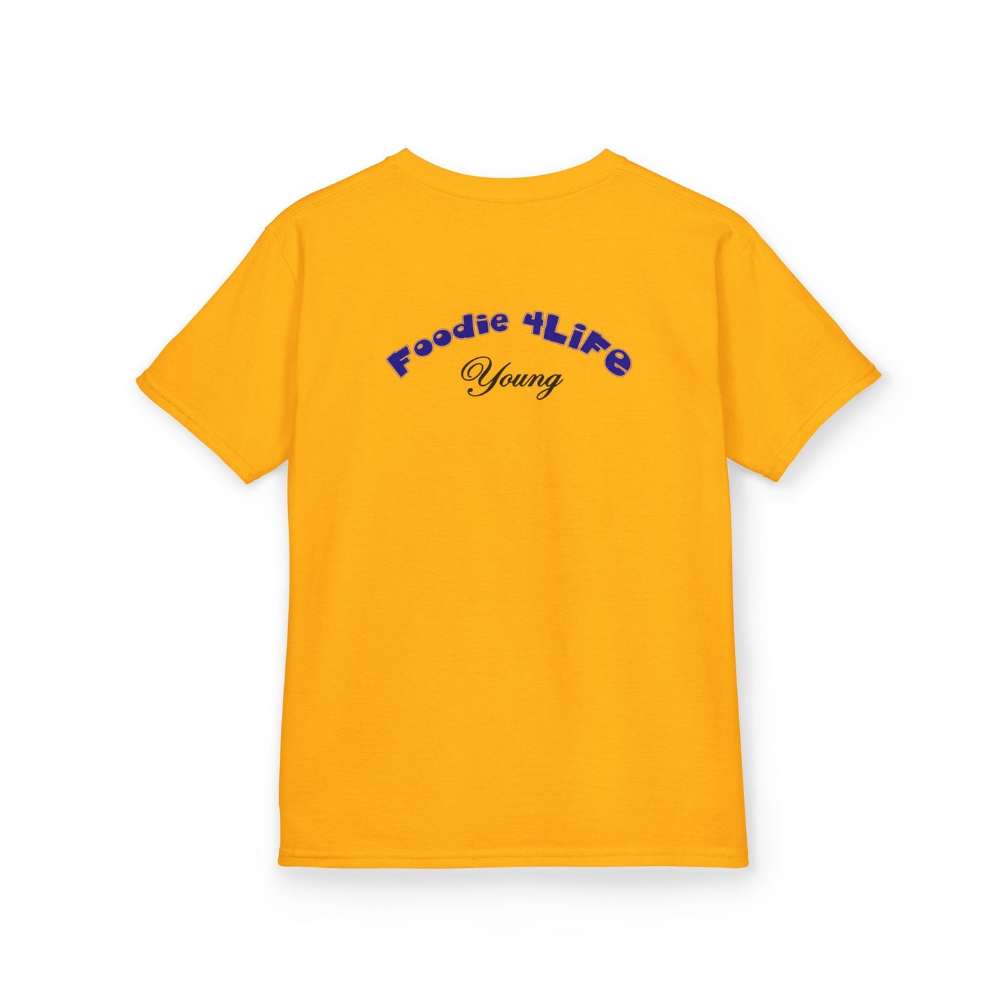 L.O.E.F Foodie 4Life Young Tee Shirt  (Dark Blue)