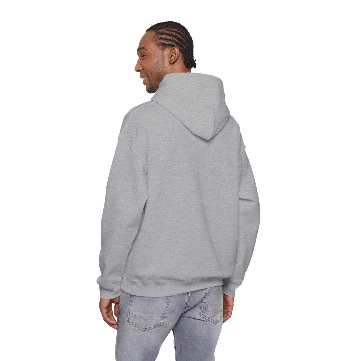 L.O.E.F White Foodie Mafia Unisex Hooded Sweatshirt (Fuchsia)