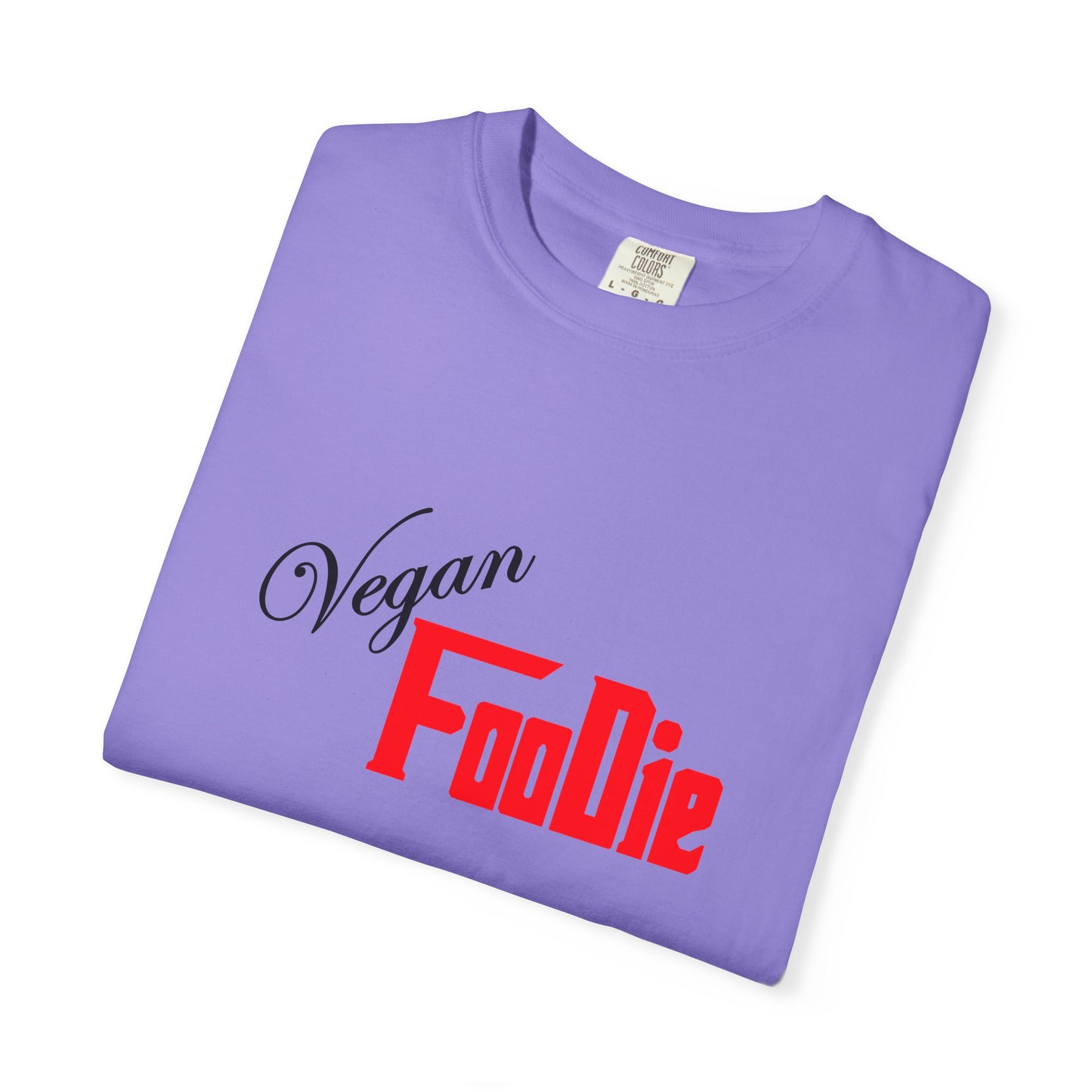 L.O.E.F Unisex Vegan Foodie Tee Shirt (Fiery Red)