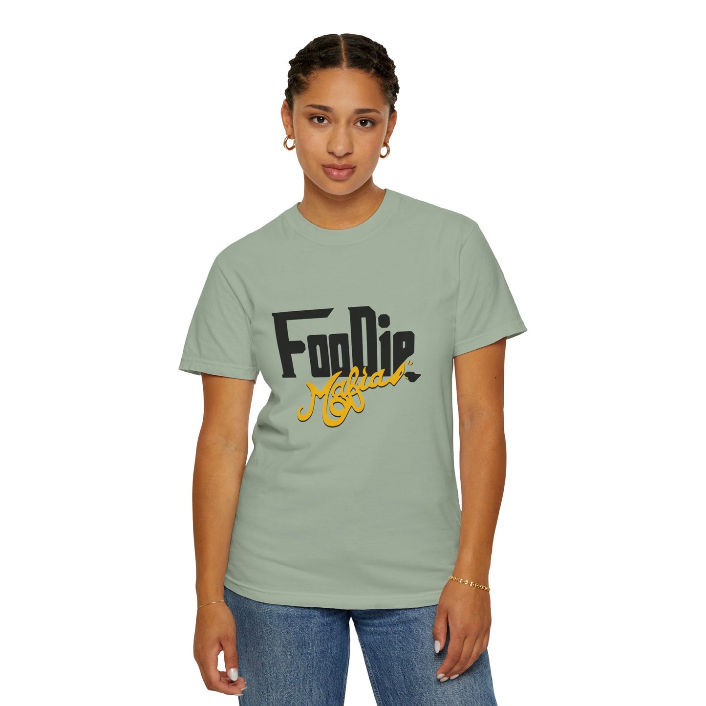 L.O.E.F Foodie Mafia Unisex Tee Shirt (Yellow)
