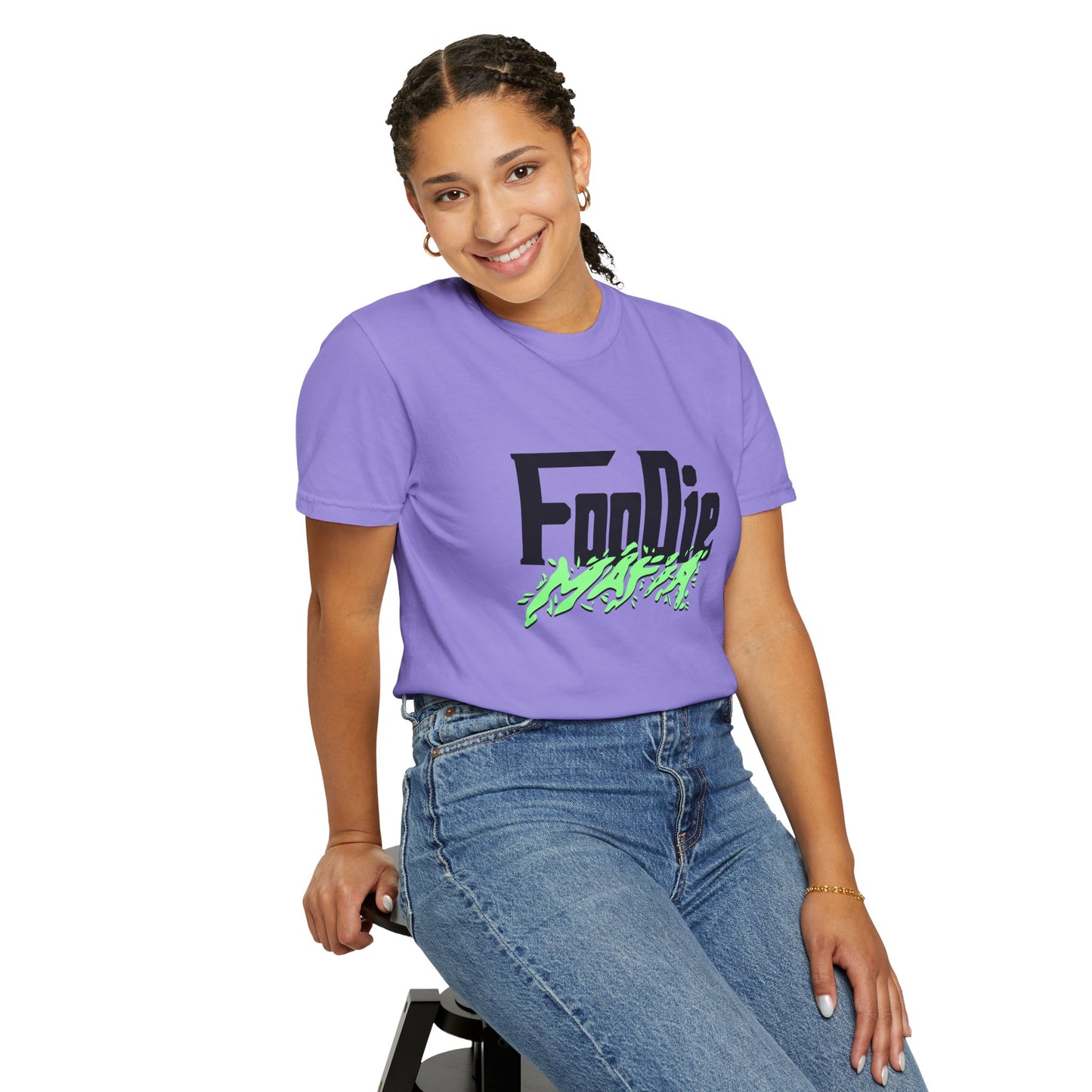 L.O.E.F Foodie Mafia Tee Shirt (Mint Green)