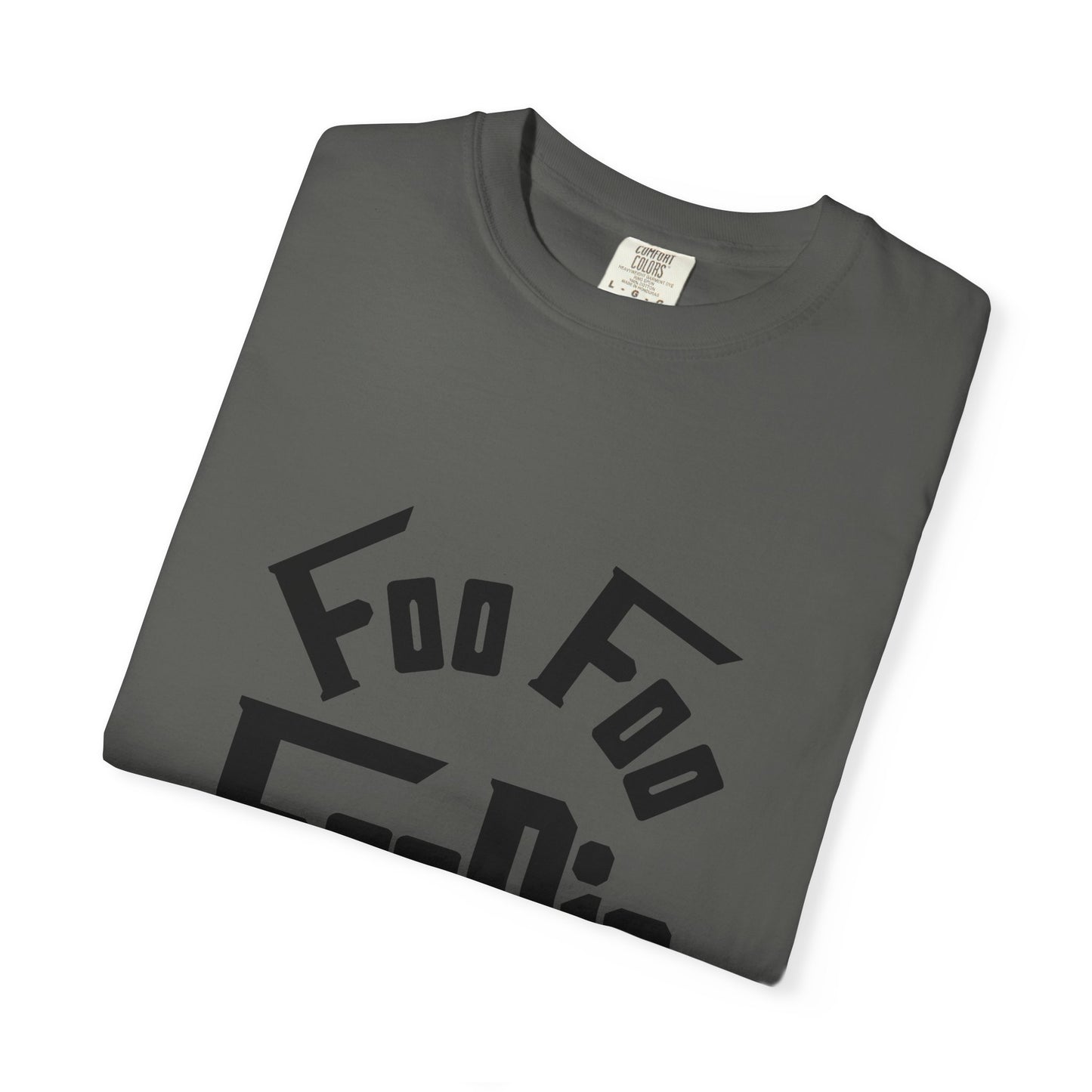 L.O.E.F FOO FOO FOODIE Unisex Tee shirt(Black)
