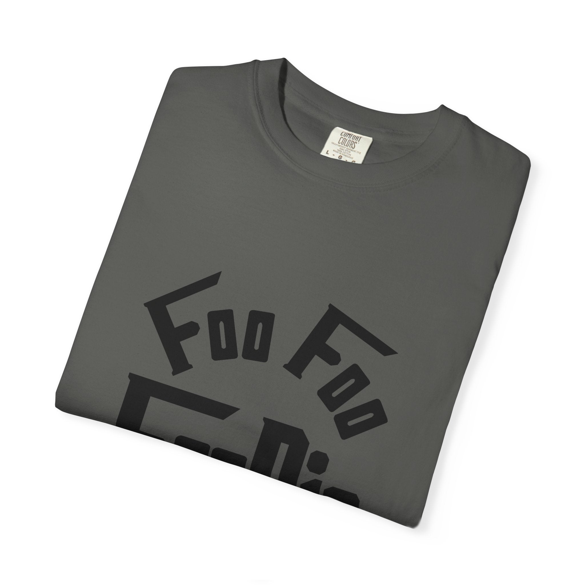 L.O.E.F FOO FOO FOODIE Unisex Tee shirt(Black)