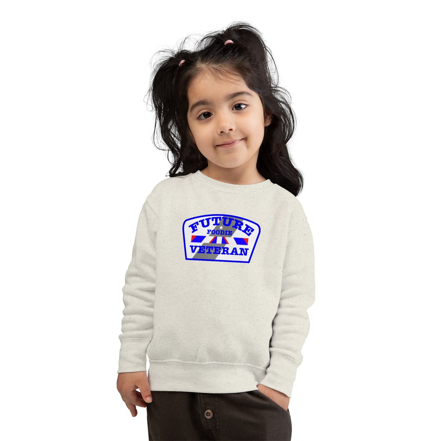 L.O.E.F Future Foodie Veteran Baby Sweatshirt (Blue)