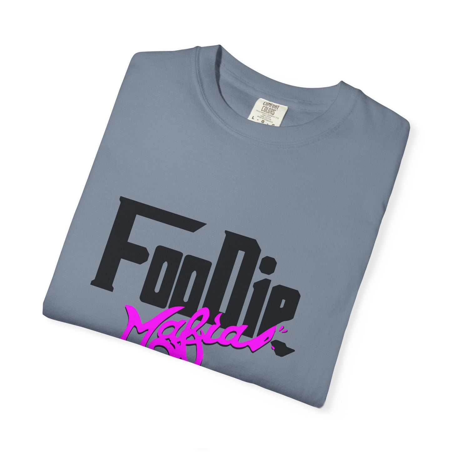L.O.E.F Foodie Mafia Unisex Tee Shirt (Bright Purple)