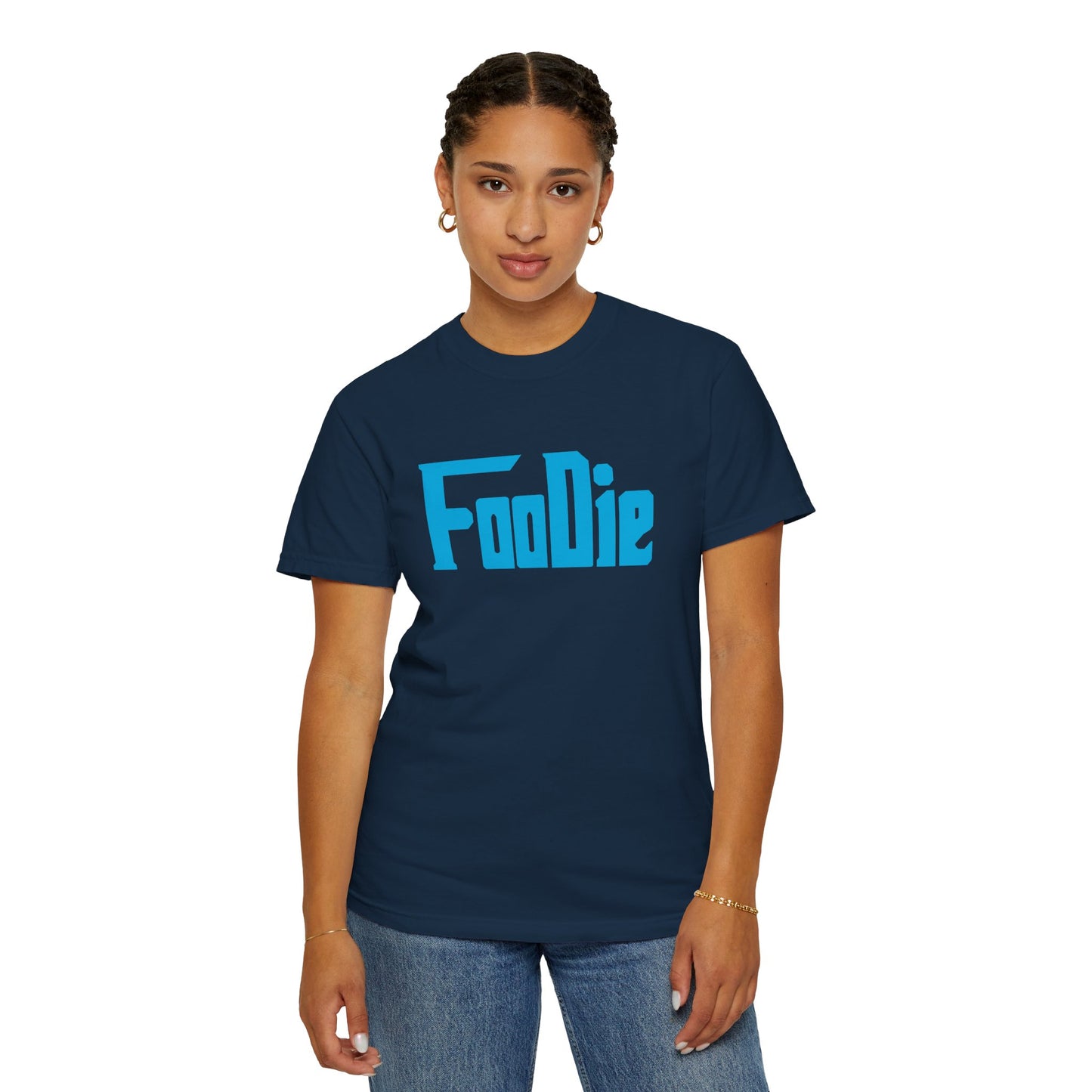 L.O.E.F Foodie Unisex Tee Shirt (Sky Blue)
