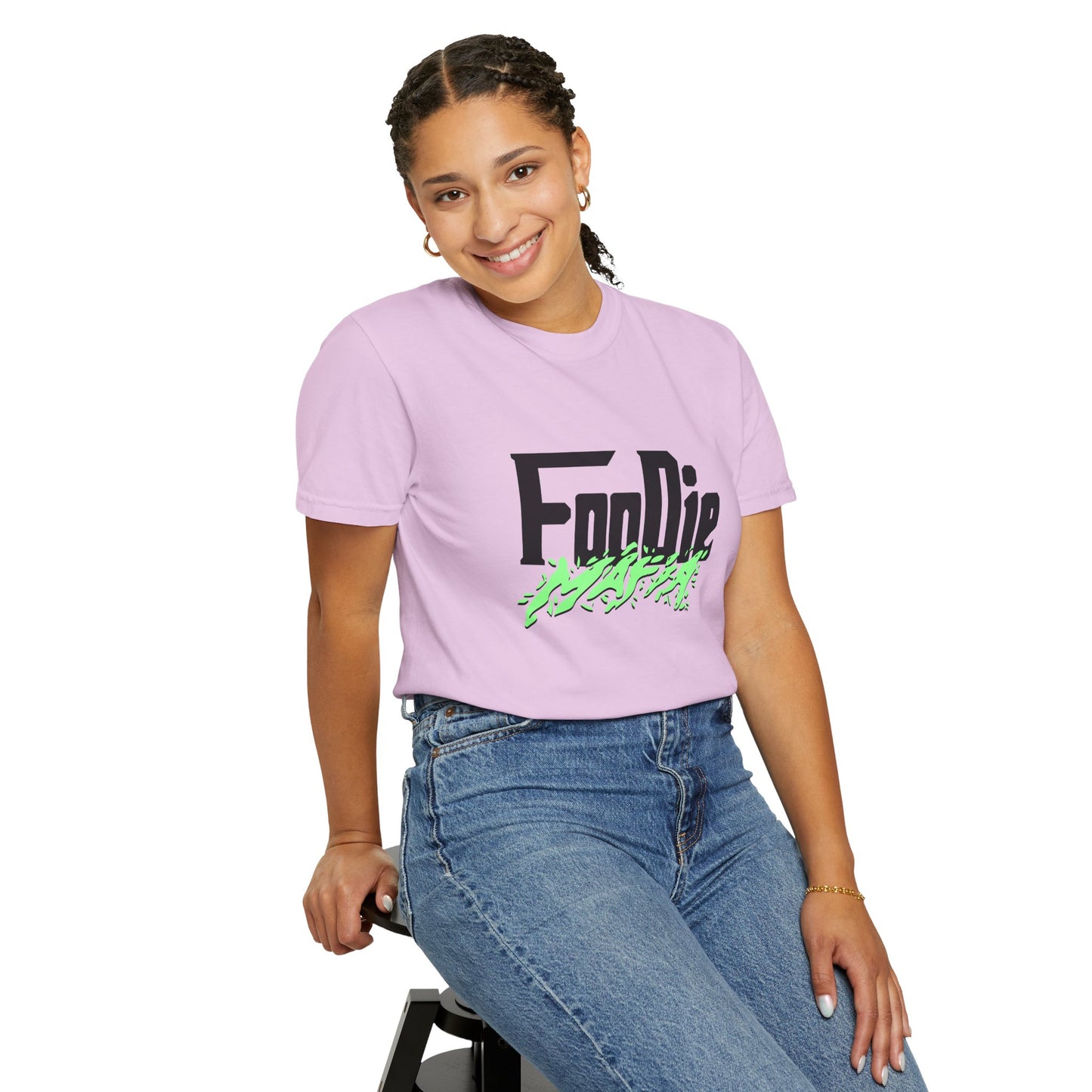 L.O.E.F Foodie Mafia Tee Shirt (Mint Green)