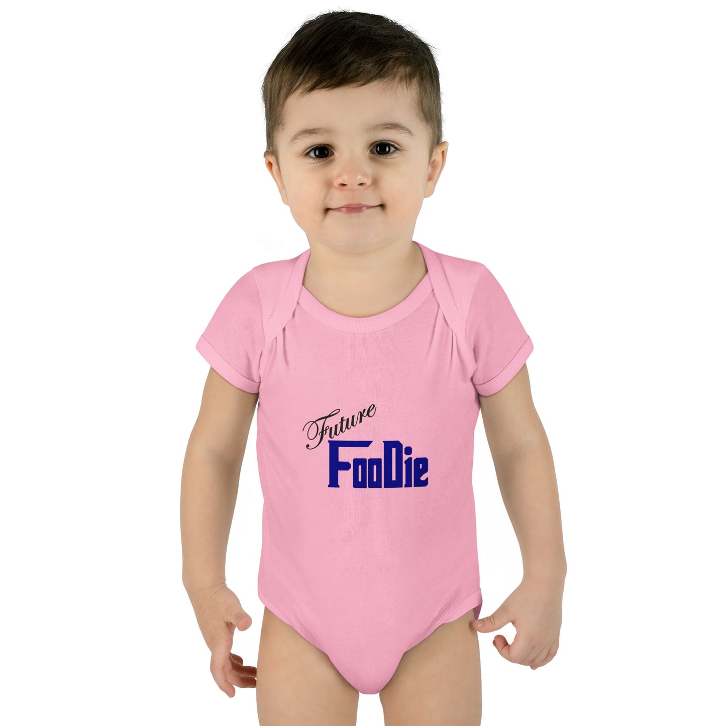 L.O.E.F Future Foodie Toddler Bodysuit (Dark Blue)