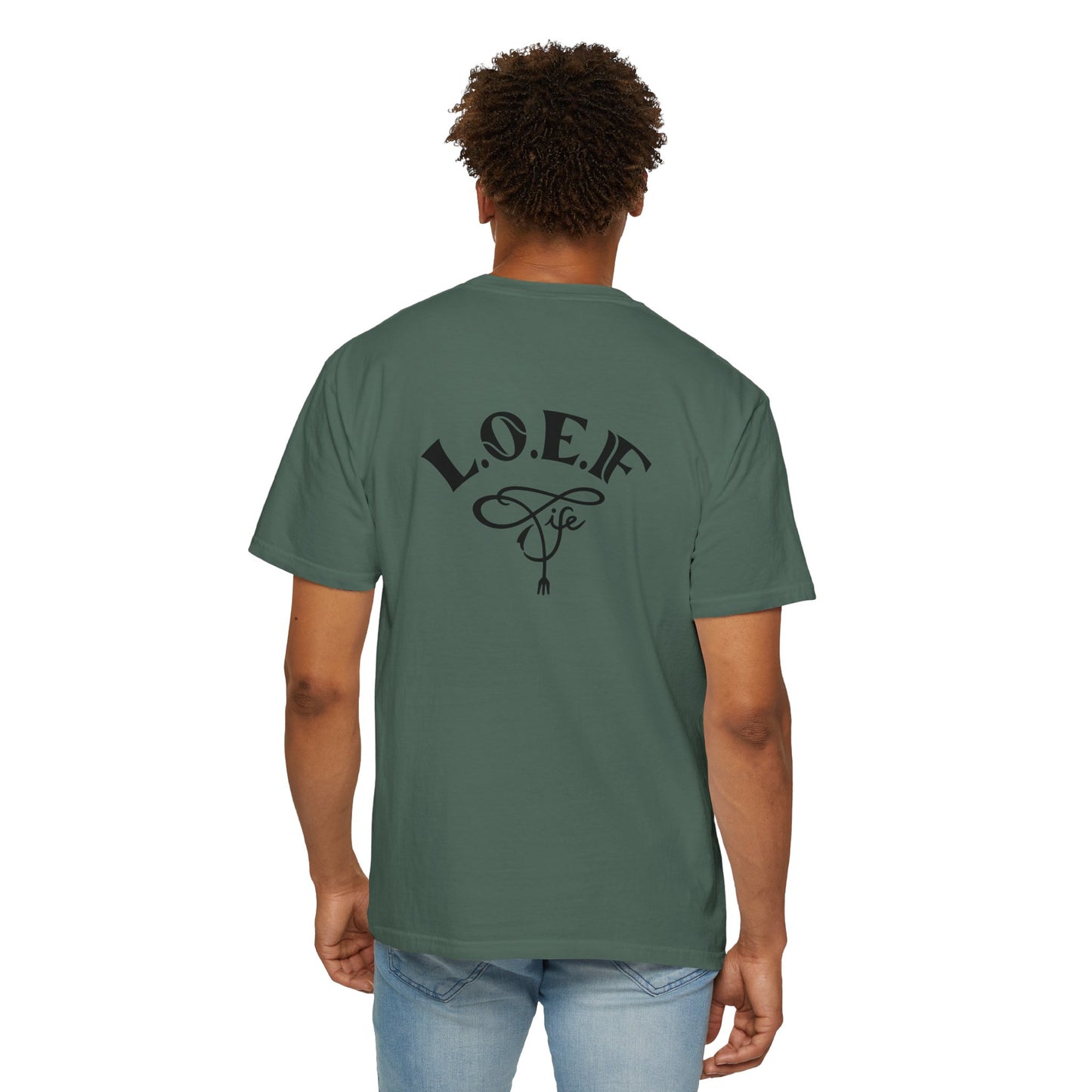 L.O.E.F Foodie Unisex Tee Shirt (Neon Green)