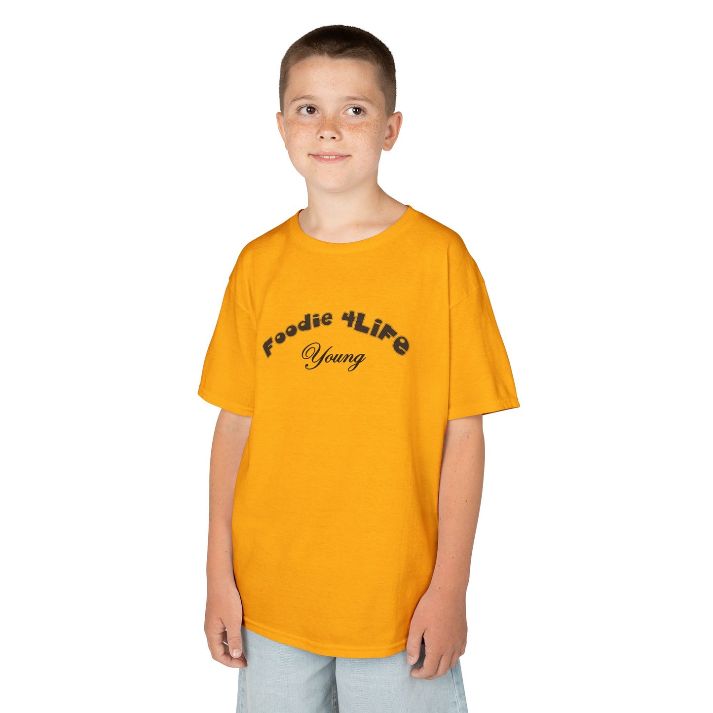 L.O.E.F Foodie 4Life Young Tee Shirt  (Black)