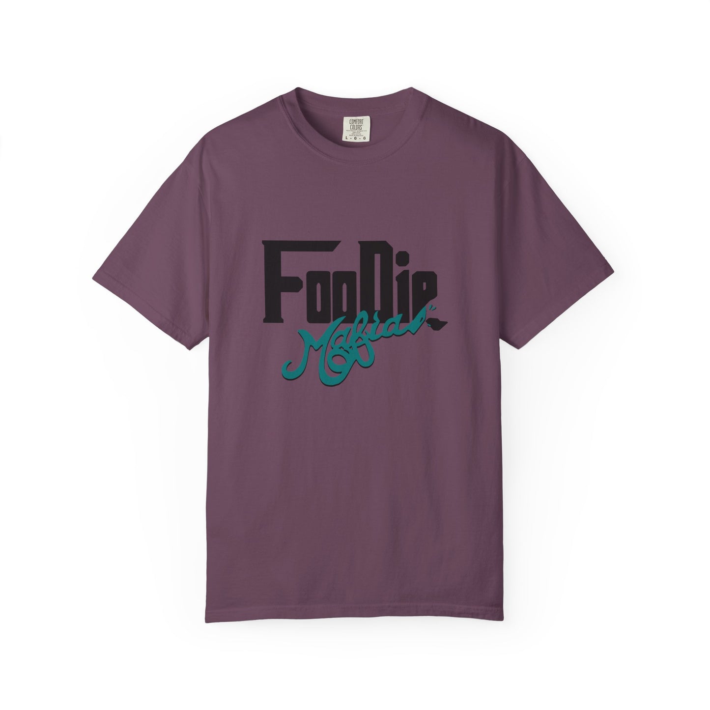 L.O.E.F Foodie Mafia Unisex Tee shirt (Teal)