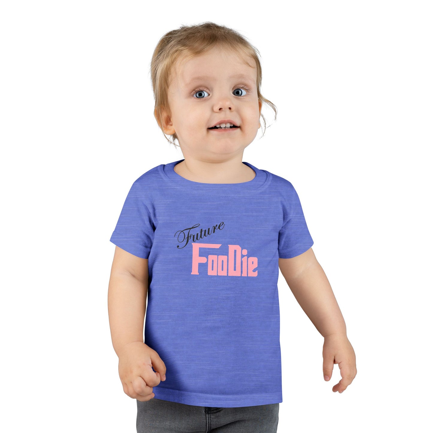 L.O.E.F Future Foodie Toodler Tee Shirt (Soft Pink)