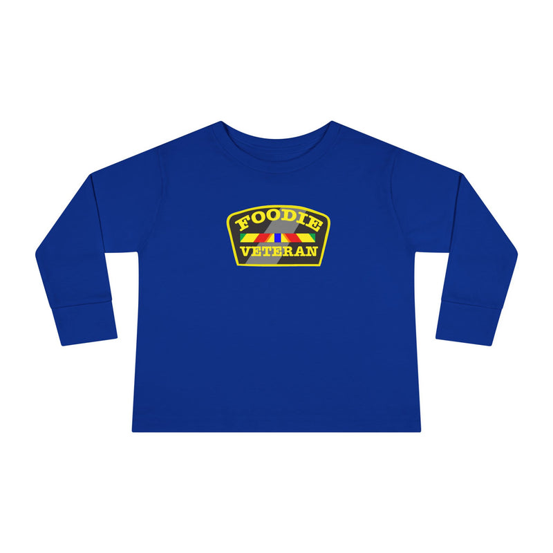 L.O.E.F Foodie Veteran Toddler Long Sleeve Tee