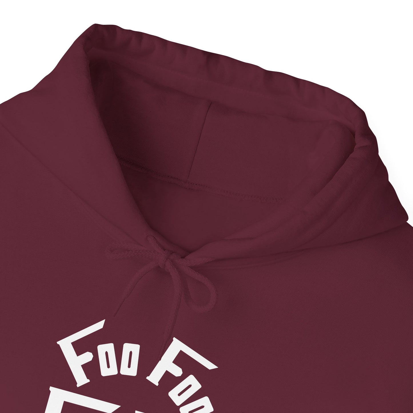 L.O.E.F Unisex Hooded Sweatshirt (White)