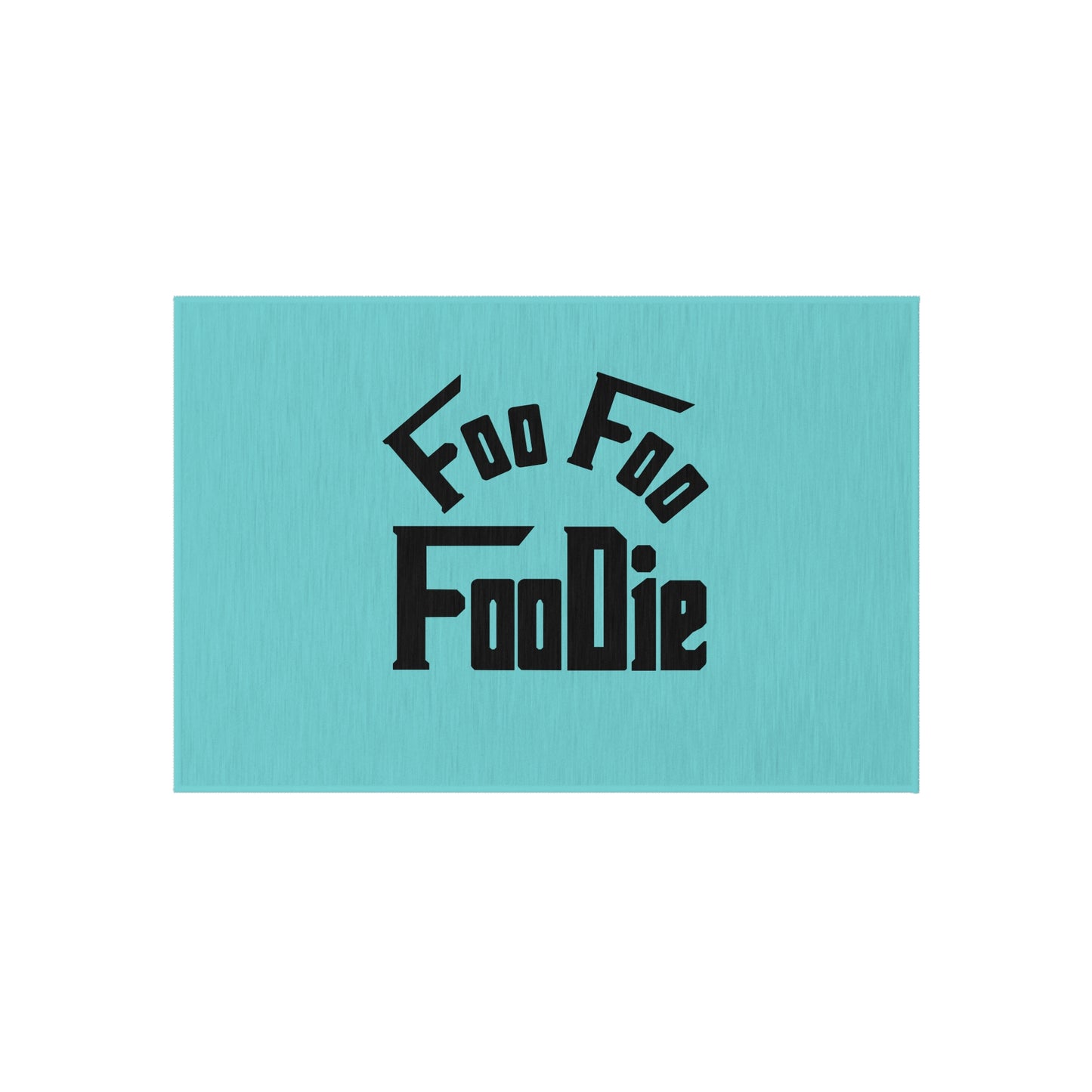 L.O.E.F Foo Foo Foodie Outdoor Rug
