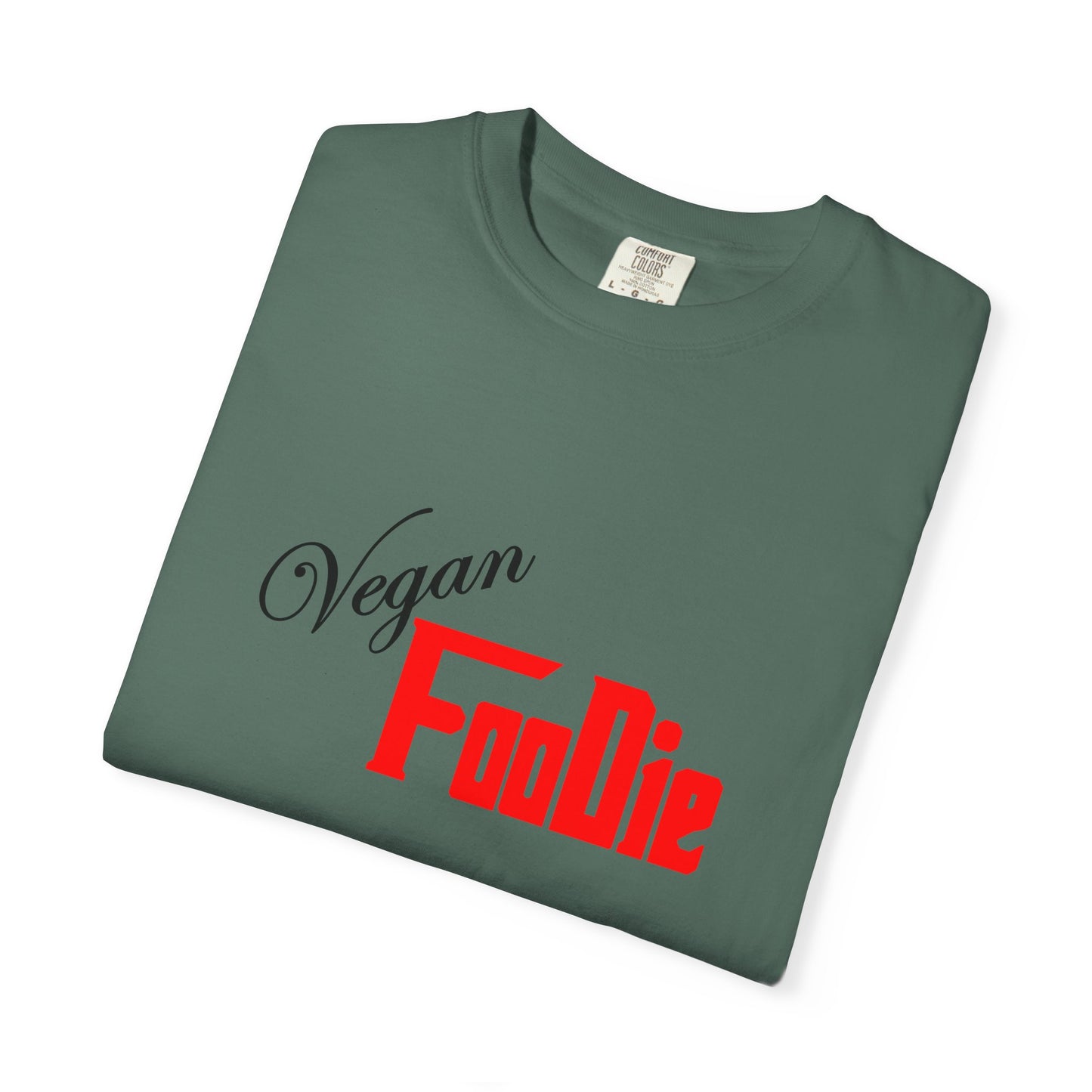 L.O.E.F Unisex Vegan Foodie Tee Shirt (Fiery Red)