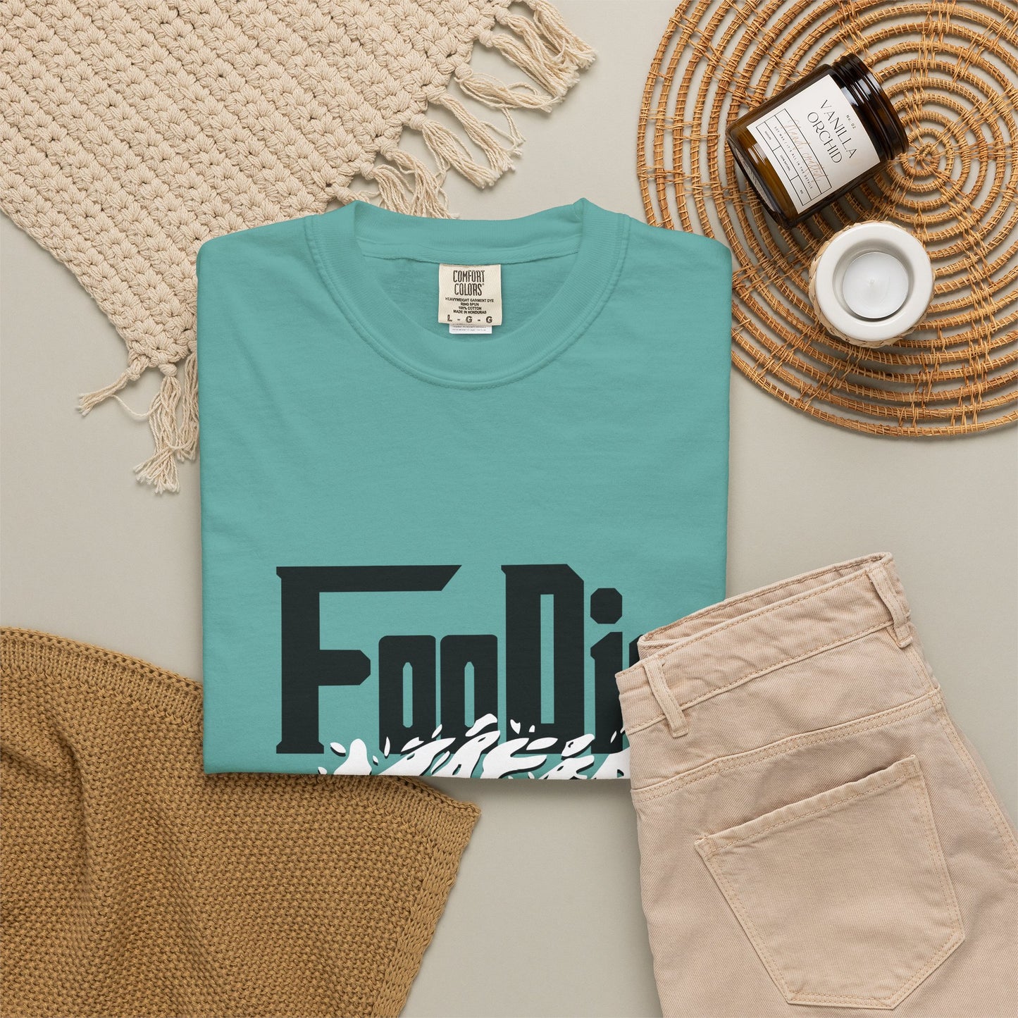 L.O.E.F Foodie Mafia Tee Shirt (White)